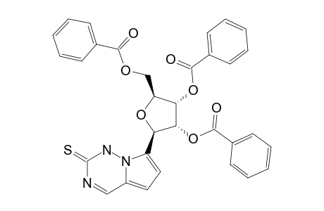 2-THIOXO-7-(2,3,5-TRI-O-BENZOYL-BETA-D-RIBOFURANOSYL)-PYRROLO-[2,1-F]-1,2,4-TRIAZINE