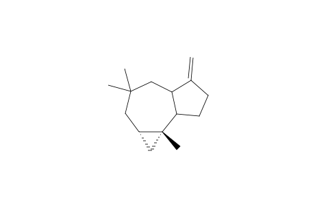 .delta.-9(15)-Africanene[3,3,6-trimethyl-5,6-methylene1-methylenebicyclo5.3.0]decane]