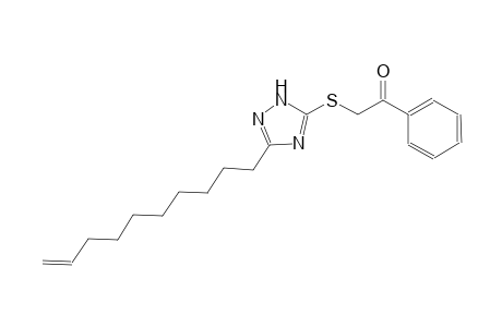 2-{[3-(9-decenyl)-1H-1,2,4-triazol-5-yl]sulfanyl}-1-phenylethanone