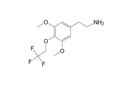 2-[3,5-Dimethoxy-4-(2,2,2-trifluoroethoxy)phenyl]ethan-1-amine