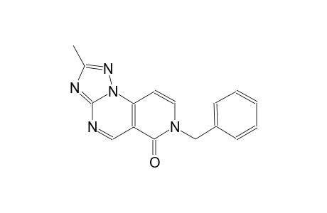 pyrido[3,4-e][1,2,4]triazolo[1,5-a]pyrimidin-6(7H)-one, 2-methyl-7-(phenylmethyl)-