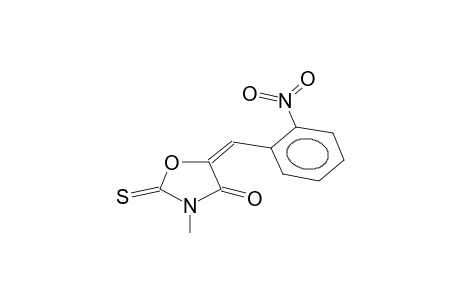 3-methyl-5-(2-nitrobenzylidene)oxazolidin-2-thione-4-one