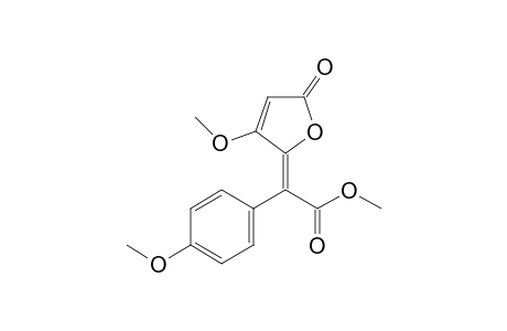 4-Methoxy-5-[(methoxycarbonyl)(4-methoxyphenyl)methylene]furan-2(5H)-one
