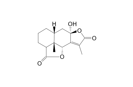 8.alpha.-Hydroxyeremophil-7(11)-ene-12,8.beta.(14.beta.,6.alpha.)-diolide