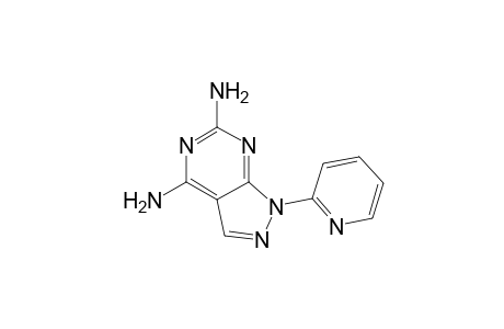 4,6-Diamino-1-(2-pyridyl)-1H-pyrazolo[3,4-d]pyrimidine