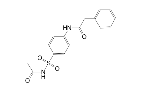 N-{4-[(acetylamino)sulfonyl]phenyl}-2-phenylacetamide