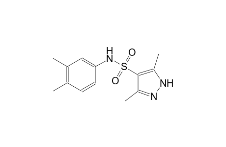 N-(3,4-dimethylphenyl)-3,5-dimethyl-1H-pyrazole-4-sulfonamide