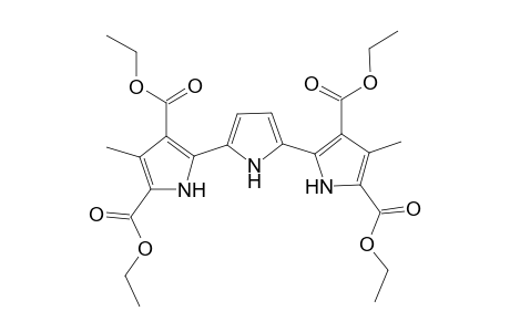 5-[5-(3,5-dicarbethoxy-4-methyl-1H-pyrrol-2-yl)-1H-pyrrol-2-yl]-3-methyl-1H-pyrrole-2,4-dicarboxylic acid diethyl ester