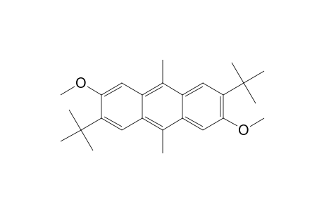 2,6-Di-t-butyl-3,7-dimethoxy-9,10-dimethylanthracene