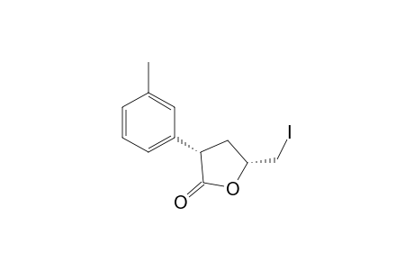 (3S,5R)-5-(iodanylmethyl)-3-(3-methylphenyl)oxolan-2-one