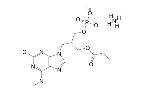 CARBONIC-ACID-3-(2-CHLORO-6-METHYLAMINO-PURIN-9-YL)-2-PHOSPHONOOXY-METHYL-PROPYLESTER-ETHYLESTER-AMMONIUM-SALT
