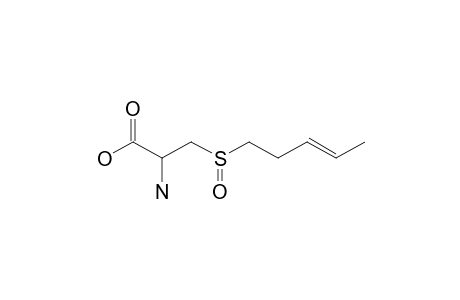 (S_S-R_C)-S-(3-PENTENYL)-L-CYSTEINE_SULFOXIDE