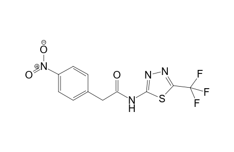 2-(4-Nitrophenyl)-N-(5-(trifluoromethyl)-1,3,4-thiadiazol-2-yl)acetamide
