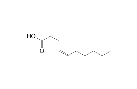 (Z)-4-Decenoic acid