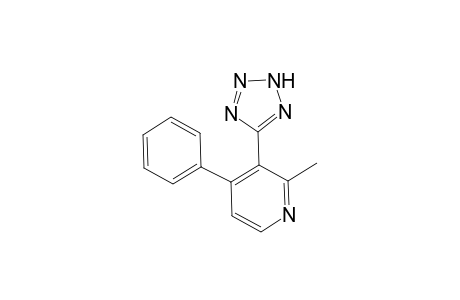 2-Methyl-4-phenyl-3-(2H-tetrazol-5-yl)pyridine