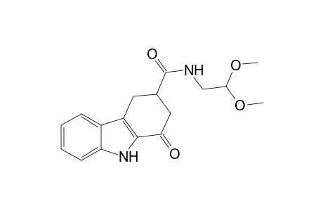 N-(2',2'-Dimethoxyethyl)-100oxo-1,2,3,4-tretrahydrocarbazole-3-carboxamide