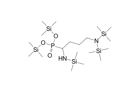 Phosphonic acid, [4-[bis(trimethylsilyl)amino]-1-[(trimethylsilyl)amino]butyl]-, bis(trimethylsilyl) ester