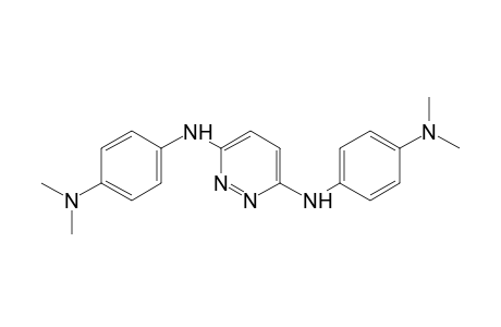 3,6-bis-[p-(dimethylamino)anilino]pyridazine