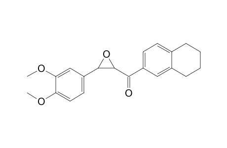 (3-(3,4-Dimethoxyphenyl)oxiran-2-yl)(5,6,7,8-tetrahydronaphthalen-2-yl)methanone