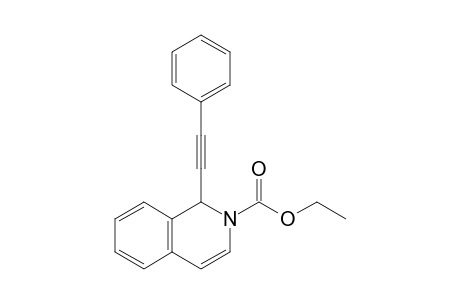 2-Ethoxycarbonylyl-1-(2-phenylethynyl)-1,2-dihydroisoquinoline