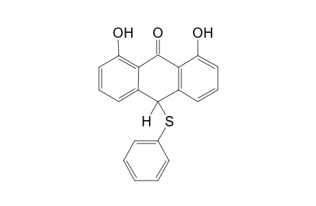 10-(Phenylthio)-1,8-dihydroxy-9-anthrone