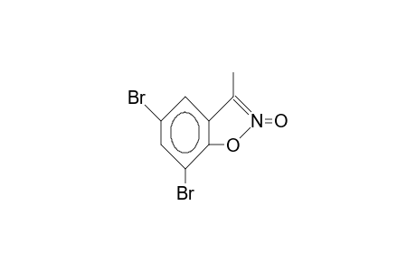 5,7-Dibromo-3-methyl-1,2-benzisoxazole 2-oxide