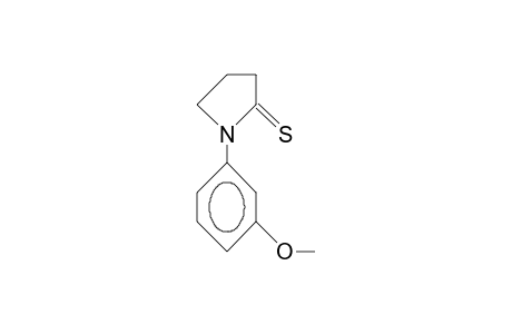 1-(3-Methoxy-phenyl)-pyrrolidine-2-thione