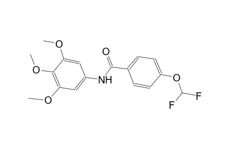4-(difluoromethoxy)-N-(3,4,5-trimethoxyphenyl)benzamide