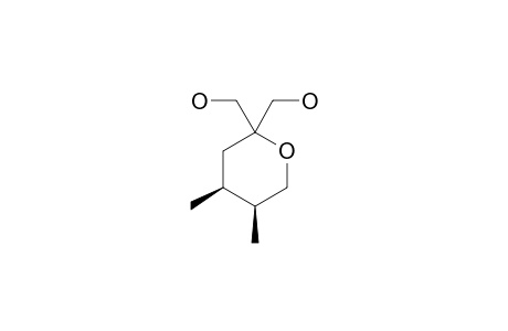 2,2-DIHYDROXYMETHYL-CIS-4,5-DIMETHYLTETRAHYDROPYRAN