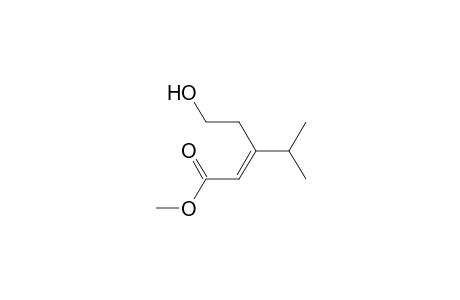 methyl (E)-3-(2-hydroxyethyl)-4-methyl-2-pentenoate