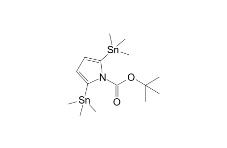 2,5-bis(trimethylstannyl)-1-pyrrolecarboxylic acid tert-butyl ester