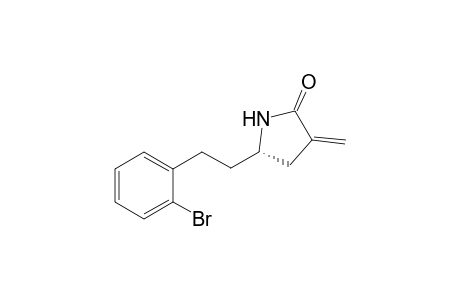 (S)-5-(2-Bromophenylethyl)-3-methylenepyrrolidin-2-one
