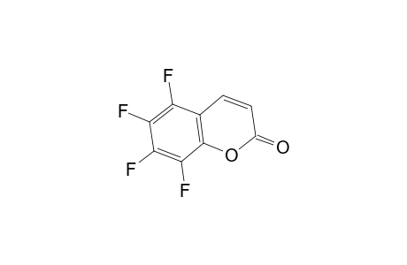 2H-1-Benzopyran-2-one, 5,6,7,8-tetrafluoro-