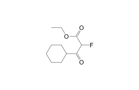 3-cyclohexyl-2-fluoro-3-keto-propionic acid ethyl ester