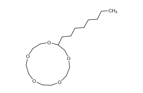 2-octyl-1,4,7,10,13-pentaoxacyclopentadecane