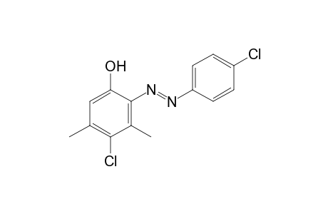 4-chloro-2-[(p-chlorophenyl)azo]-3,5-xylenol