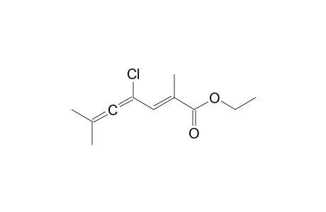 (2E)-4-chloro-2,6-dimethyl-hepta-2,4,5-trienoic acid ethyl ester