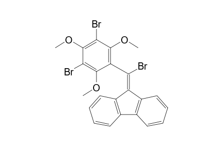 9'-(.alpha.,3,5-Tribromo-2,4,6-trimethoxybenzylidene)fluorene