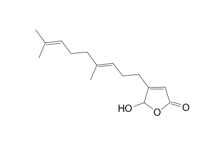 3-[(3E)-4,8-dimethylnona-3,7-dienyl]-2-hydroxy-2H-furan-5-one