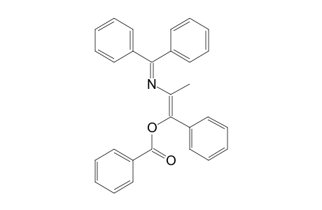 Benzenemethanol, .alpha.-[1-[(diphenylmethylene)amino]ethylidene]-, benzoate (ester), (Z)-