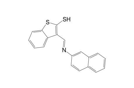 3-[(E)-(2-Naphthylimino)methyl]-1-benzothiophene-2-thiol