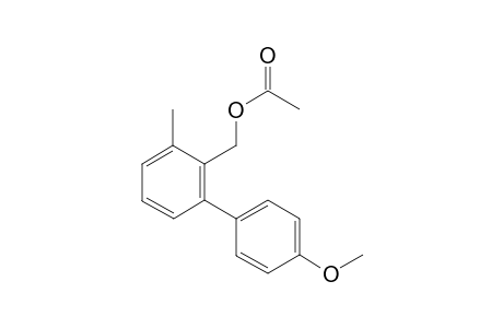 (4'-Methoxy-3-methyl-[1,1'-biphenyl]-2-yl)methyl acetate