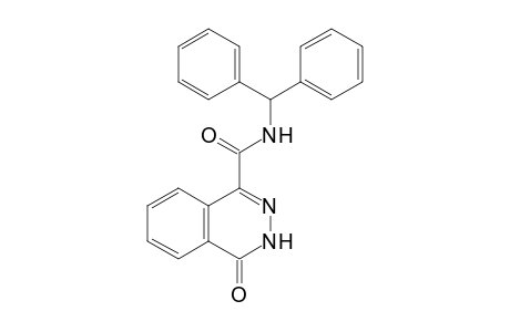 1-Phthalazinecarboxamide, N-(diphenylmethyl)-3,4-dihydro-4-oxo-