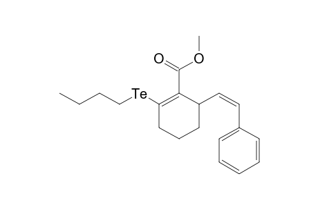 2-(butyltelluro)-6-[(Z)-2-phenylethenyl]-1-cyclohexenecarboxylic acid methyl ester