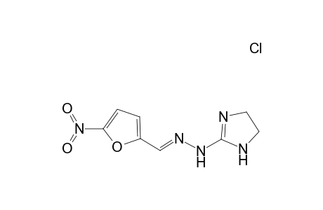 5-Nitro-2-furaldehyde 4,5-dihydro-1H-imidazol-2-ylhydrazone hydrochloride