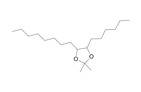 1,3-Dioxolane, 4-hexyl-2,2-dimethyl-5-octyl-