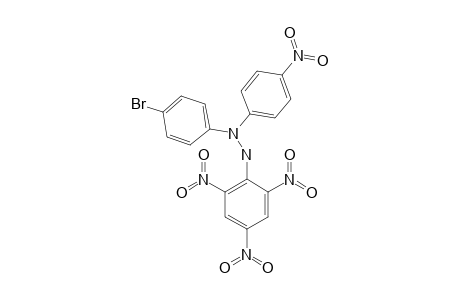 2-(PARA-BROMOPHENYL)-2-(PARA-NITROPHENYL)-1-PICRYL-HYDRAZINE