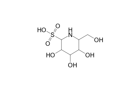 2-Piperidinesulfonic acid, 3,4,5-trihydroxy-6-(hydroxymethyl)-