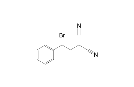 2-(2-Bromo-2-phenylethyl)malononitrile