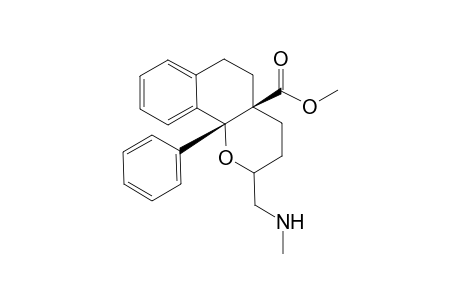 (4aS,10bR)-2-(methylaminomethyl)-10b-phenyl-3,4,5,6-tetrahydro-2H-benzo[h]chromene-4a-carboxylic acid methyl ester